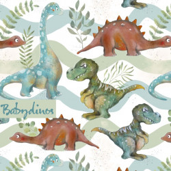 Bio Jersey Lillestoff - Babydinos